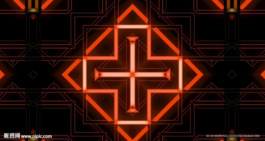 LED舞臺(tái)燈光背景舞蹈幾何線