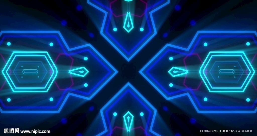 LED舞臺(tái)燈光背景舞蹈幾何線條