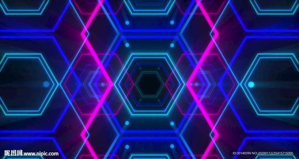 LED舞臺燈光背景舞蹈幾何線條