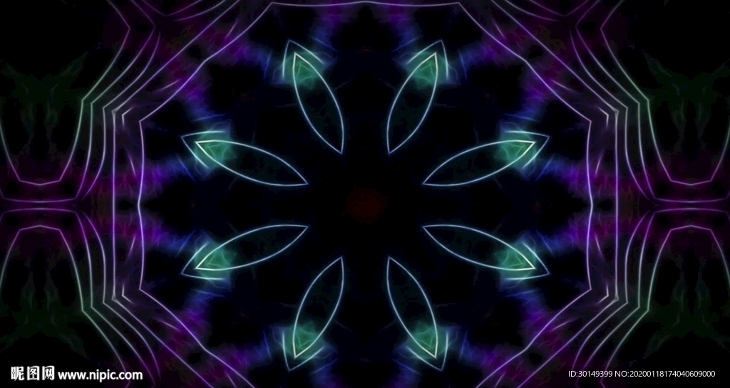 LED舞臺燈光背景舞蹈幾何線條