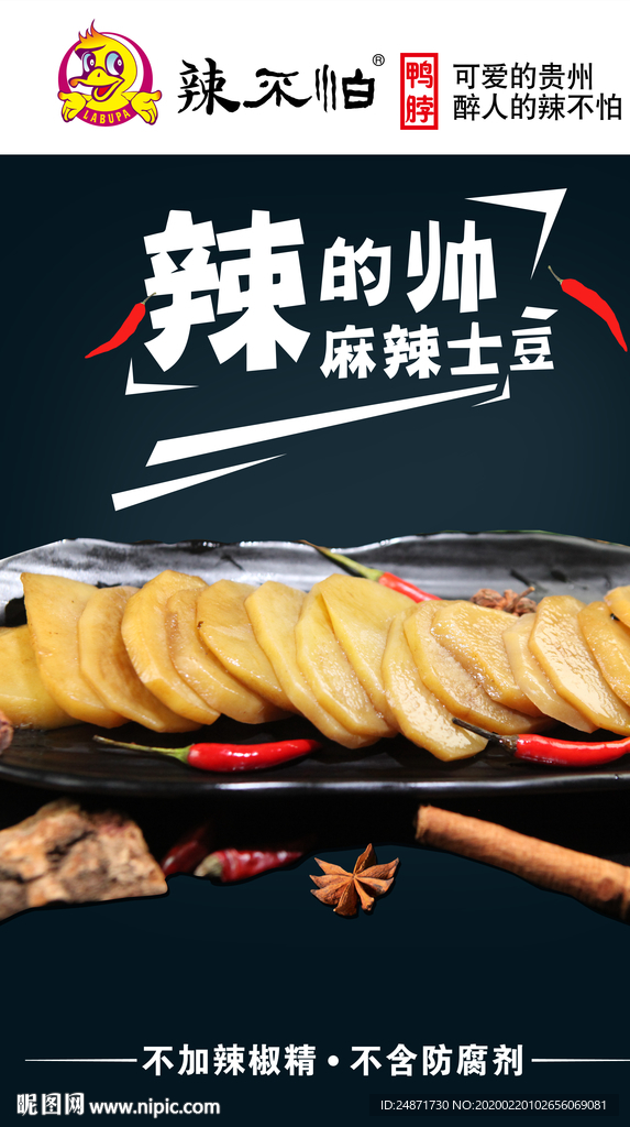 辣不怕 燈箱 模板