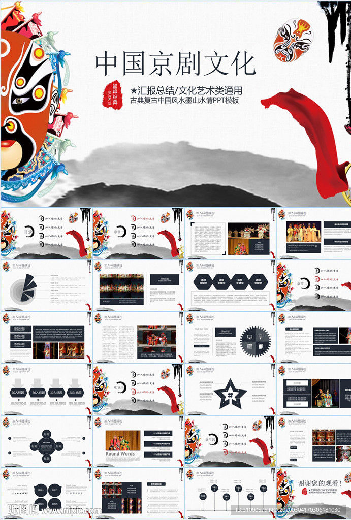 中國傳統(tǒng)文化中國戲曲PPT
