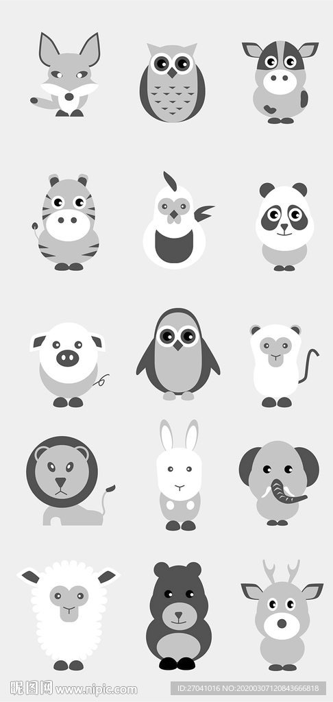 動物矢量圖