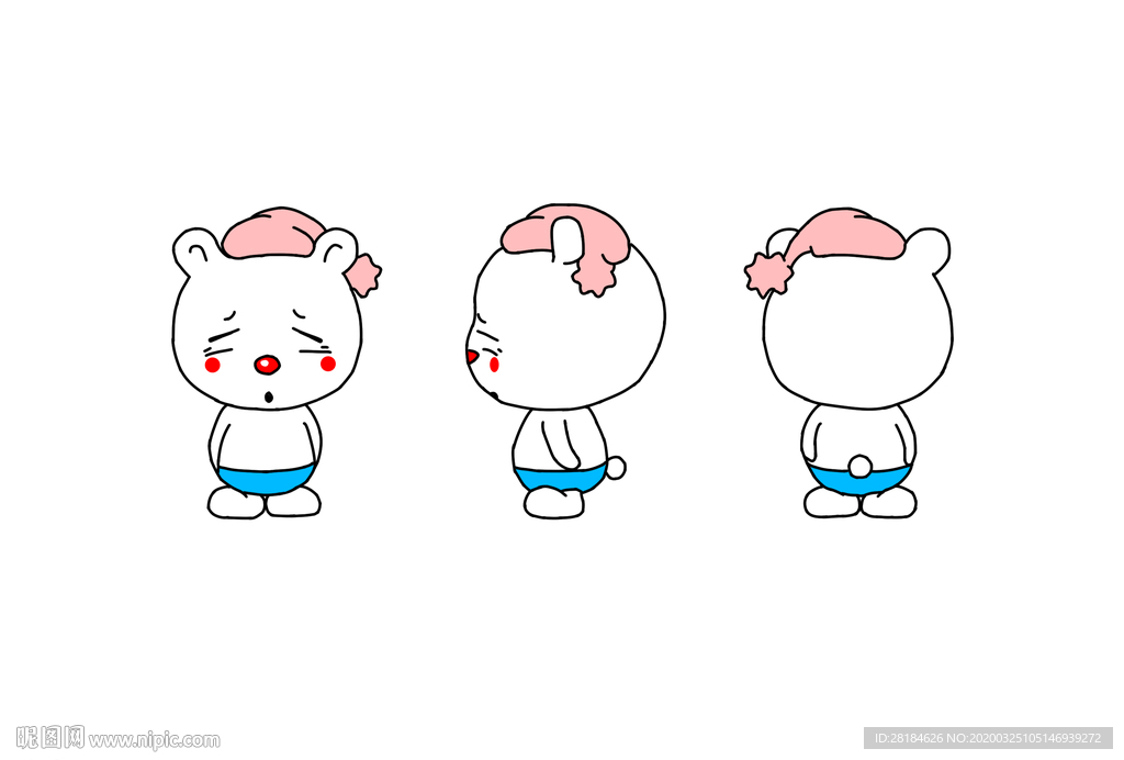 卡通三視圖