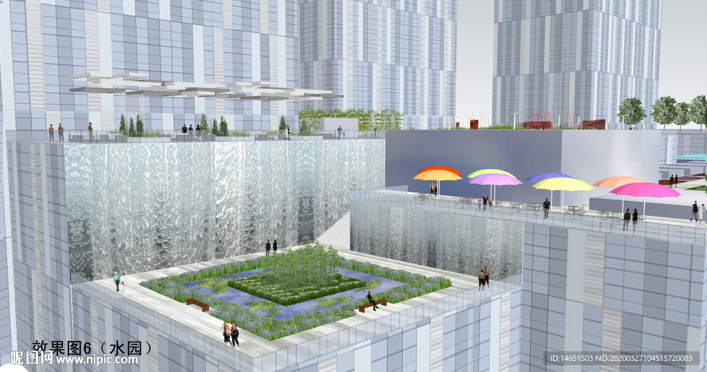 屋頂雨水花園