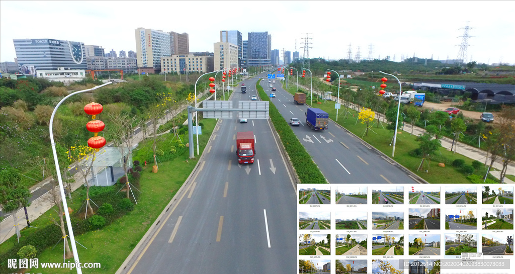 園林景觀深圳光明西環(huán)路