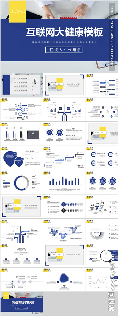 医疗大健康PPT