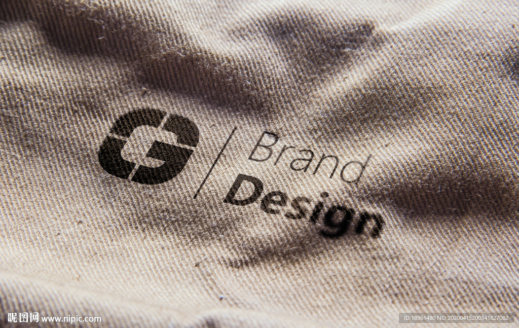 纺织品logo效果图