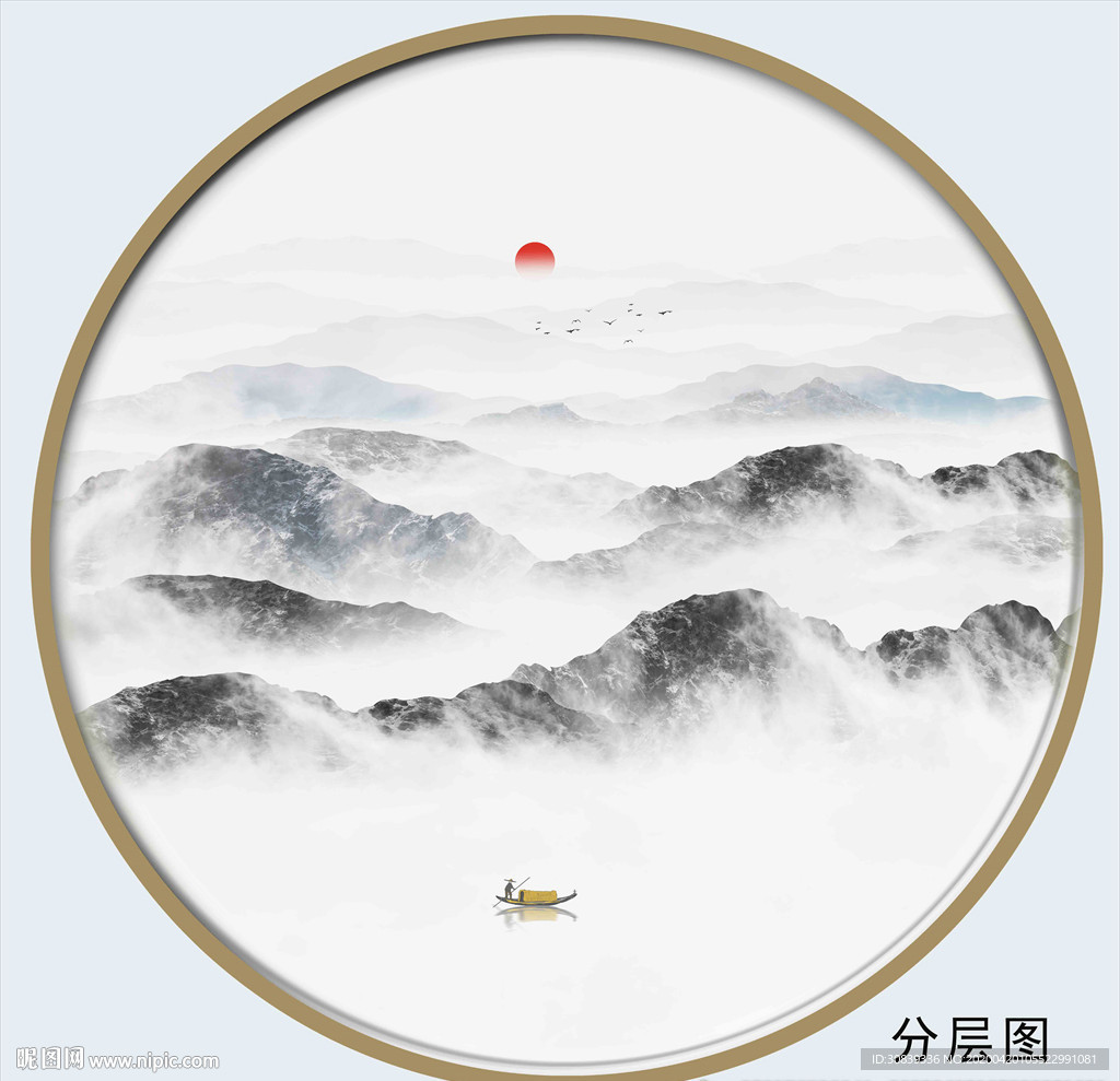 中国风抽象画