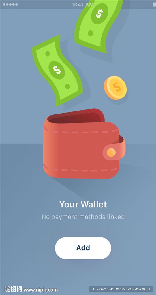 金融支付钱包启动页引导页app