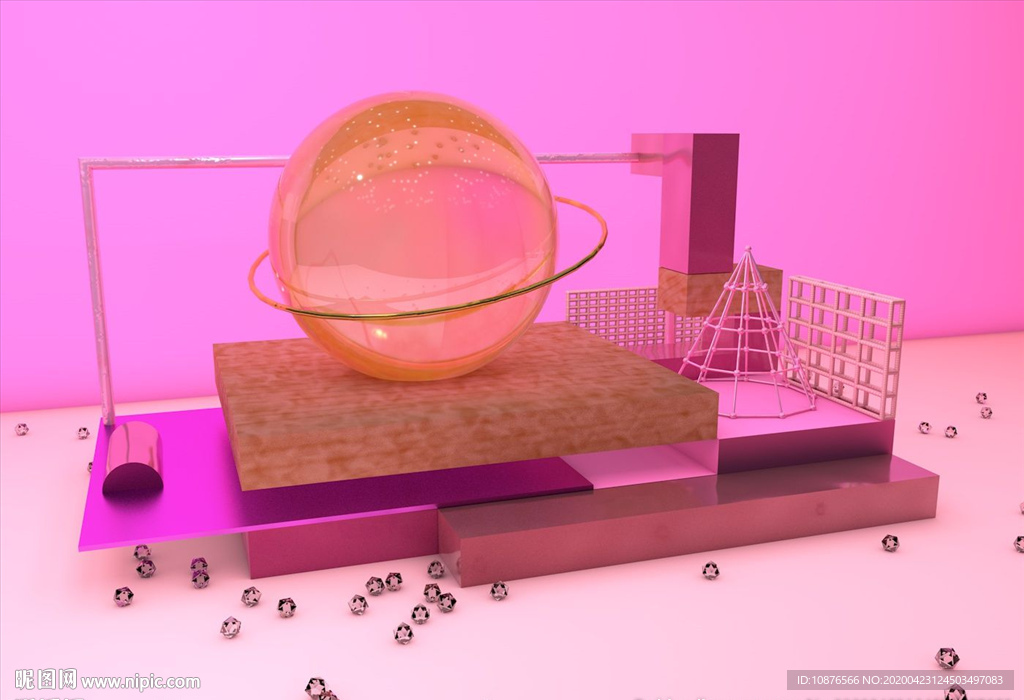 C4D 場景 C4D設計 頒獎
