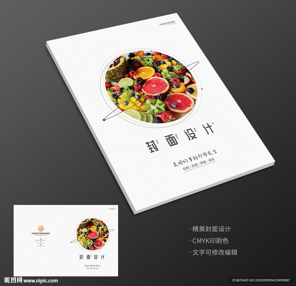 蔬菜水果宣传册封面