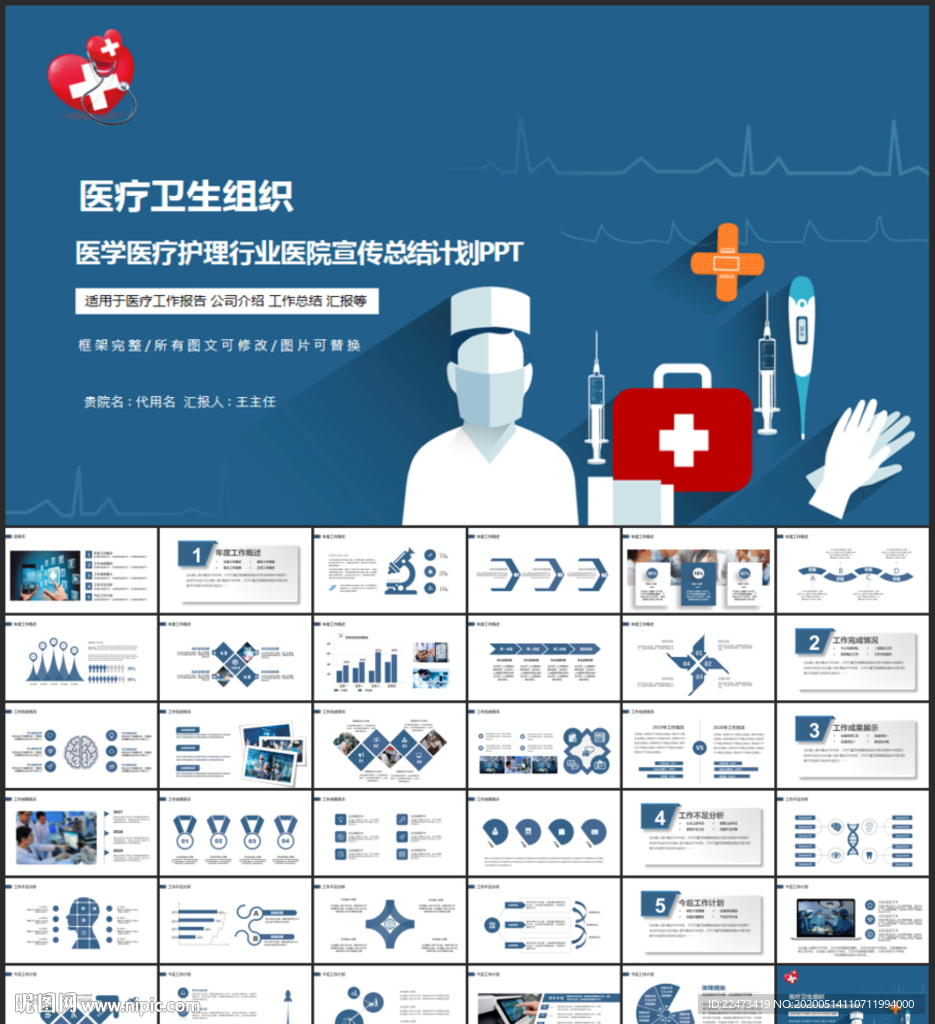 醫(yī)療工作總結(jié)PPT
