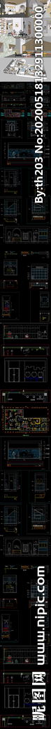 全套兒童影樓展廳CAD SU