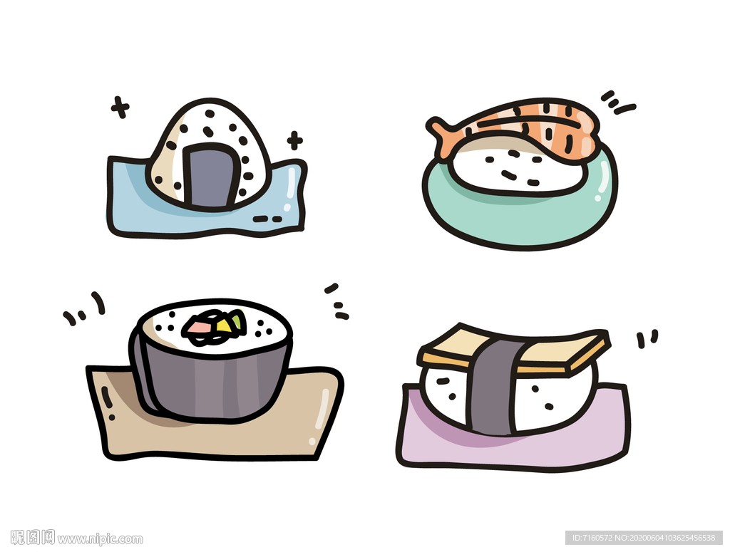 寿司 米饭团子