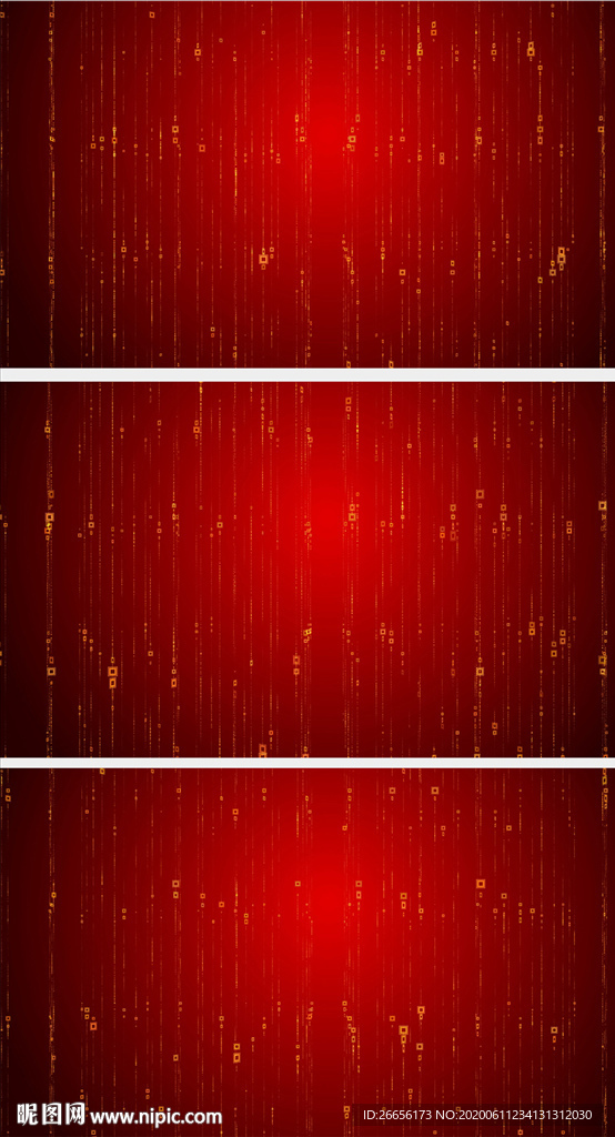 4k高清紅色LED舞臺背景視頻