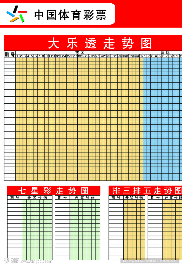 體育彩票走勢圖