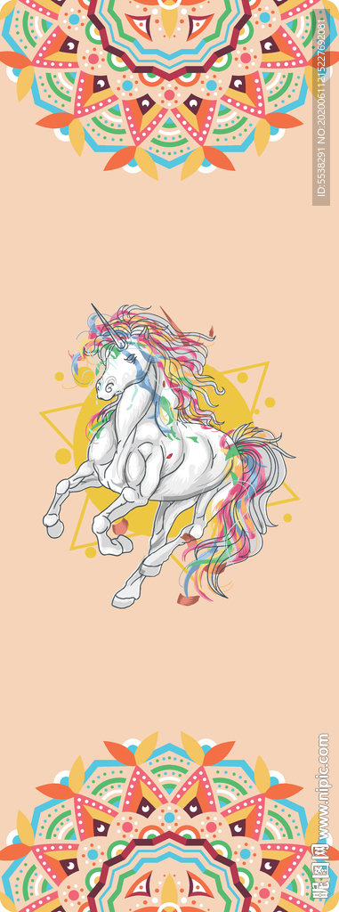 瑜伽墊圖案
