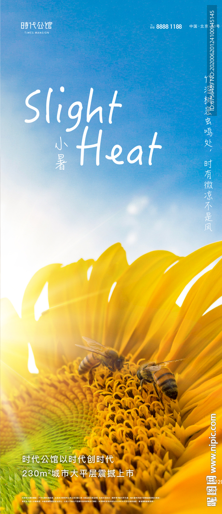 小暑節(jié)氣海報
