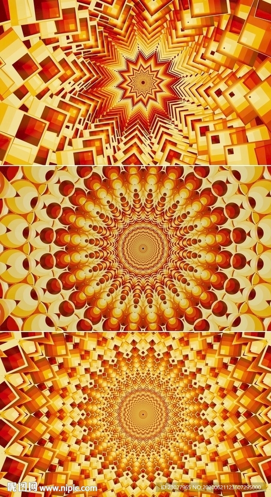科幻螺旋VJ屏幕LED循環(huán)視頻