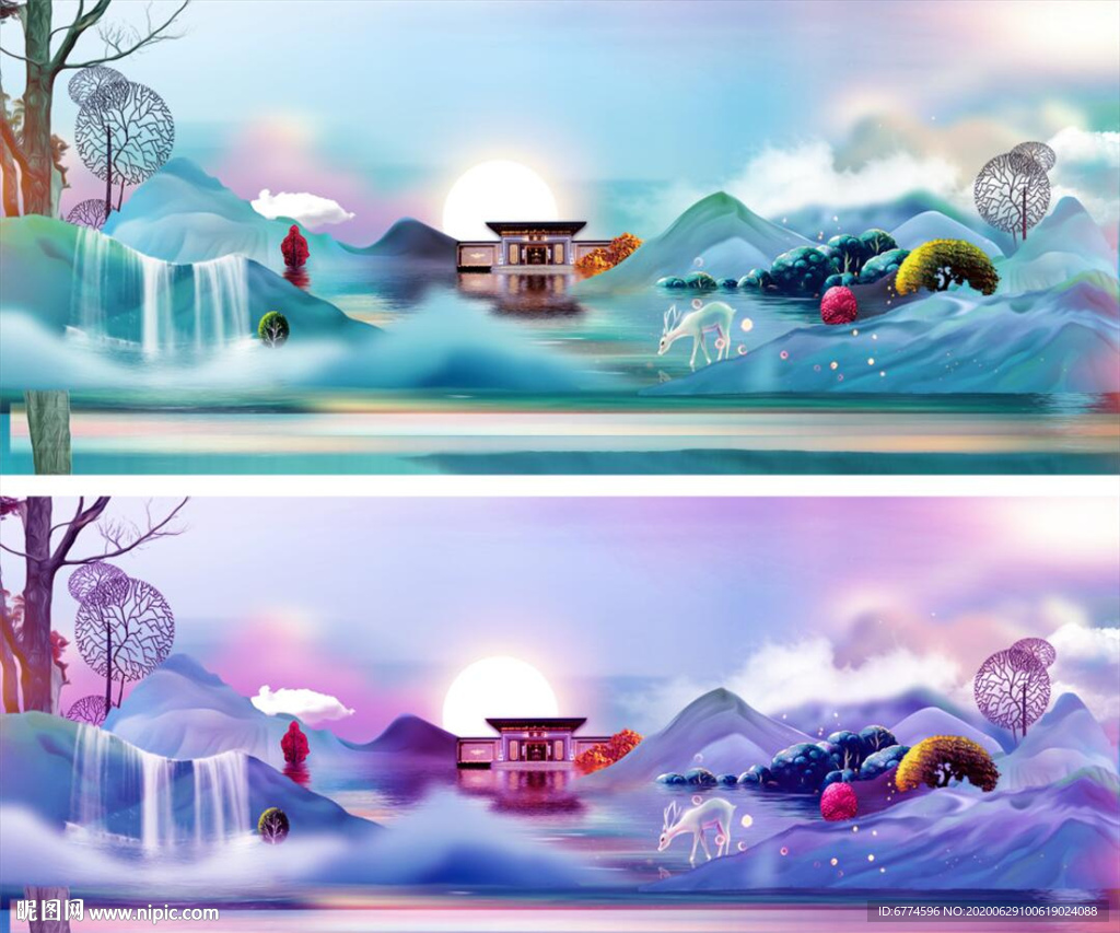 房產(chǎn)海報 客裝畫
