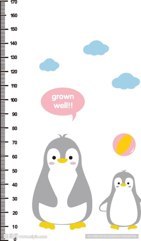 企鹅身高