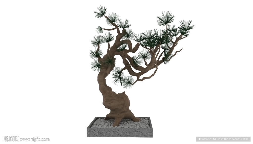 松树3d模型