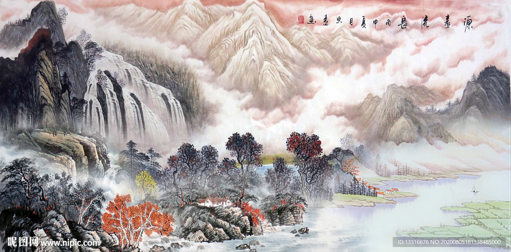 國畫山水國畫山水國畫