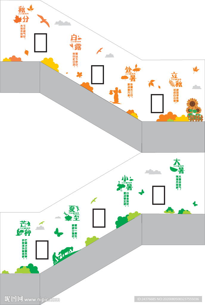 樓梯文化 二十四節氣