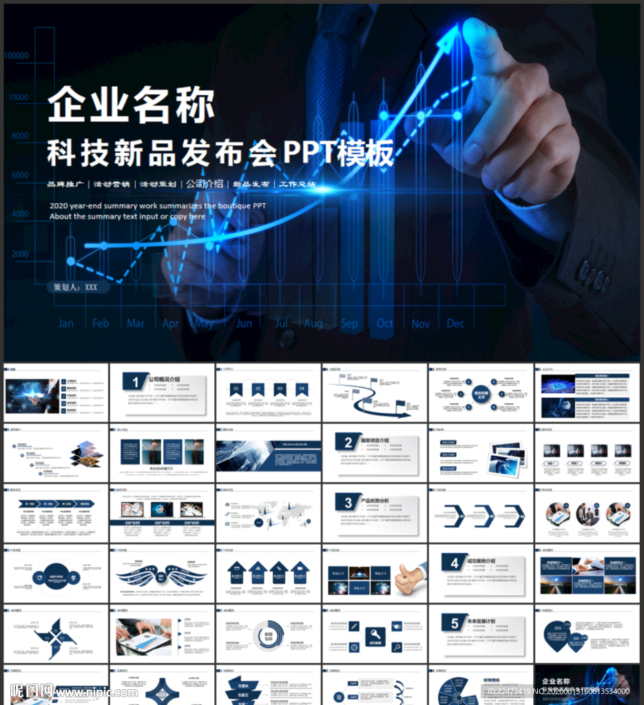 科技產(chǎn)品發(fā)布PPT