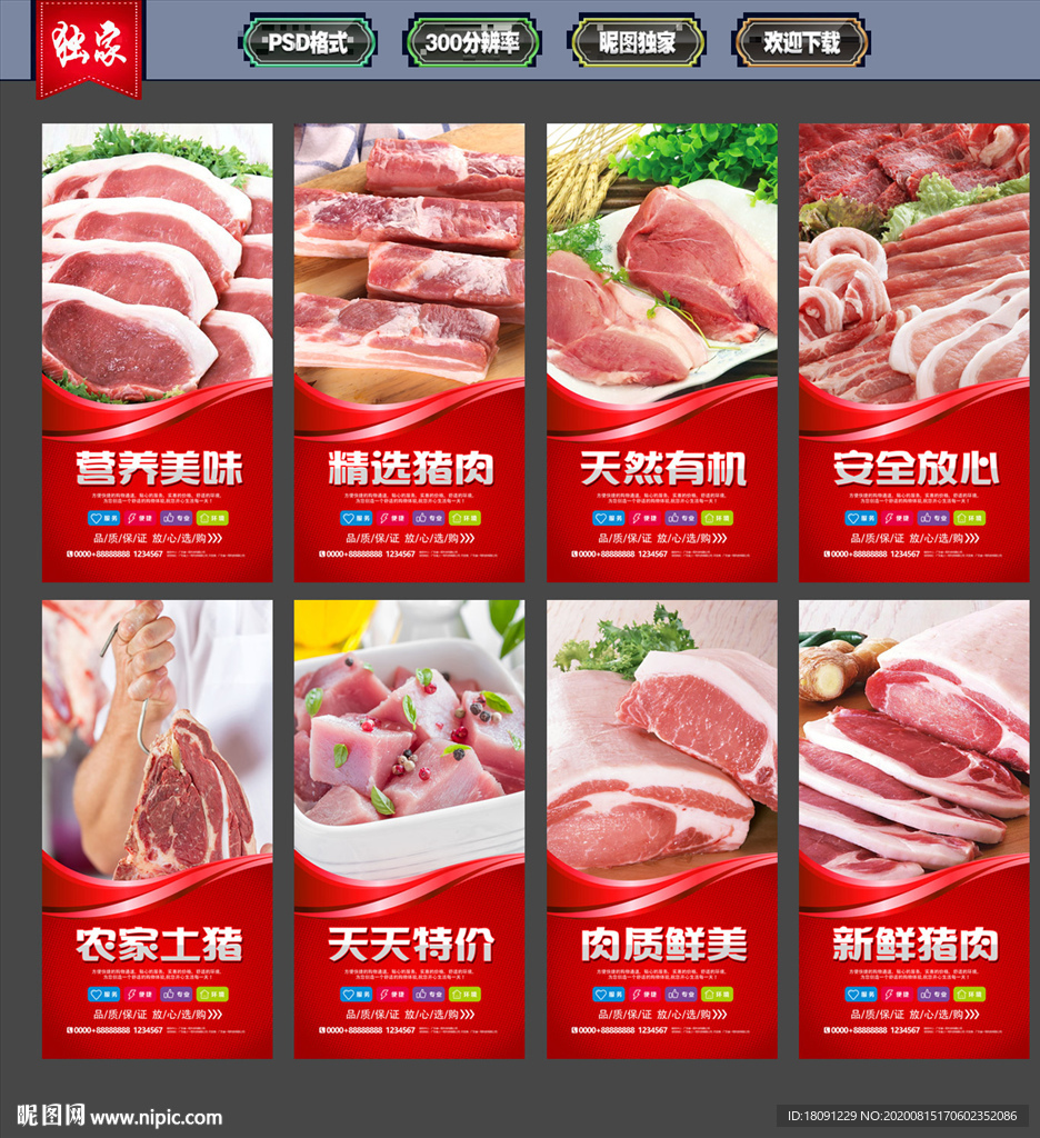 猪肉 猪肉海报
