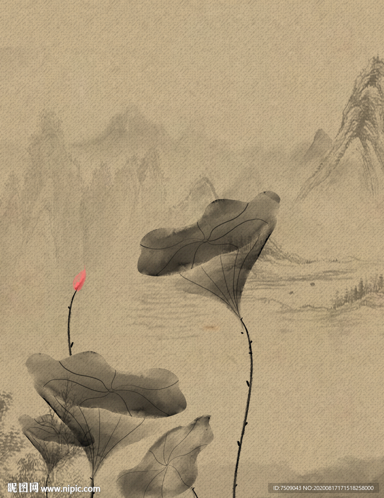 古風(fēng)水墨畫