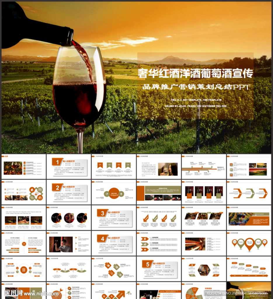 红酒洋酒葡萄酒酒文化宣传