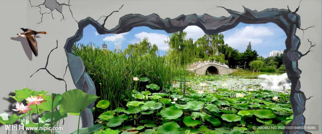 3D畫(huà)風(fēng)景畫(huà)