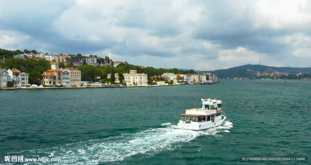 伊斯坦布尔的游船