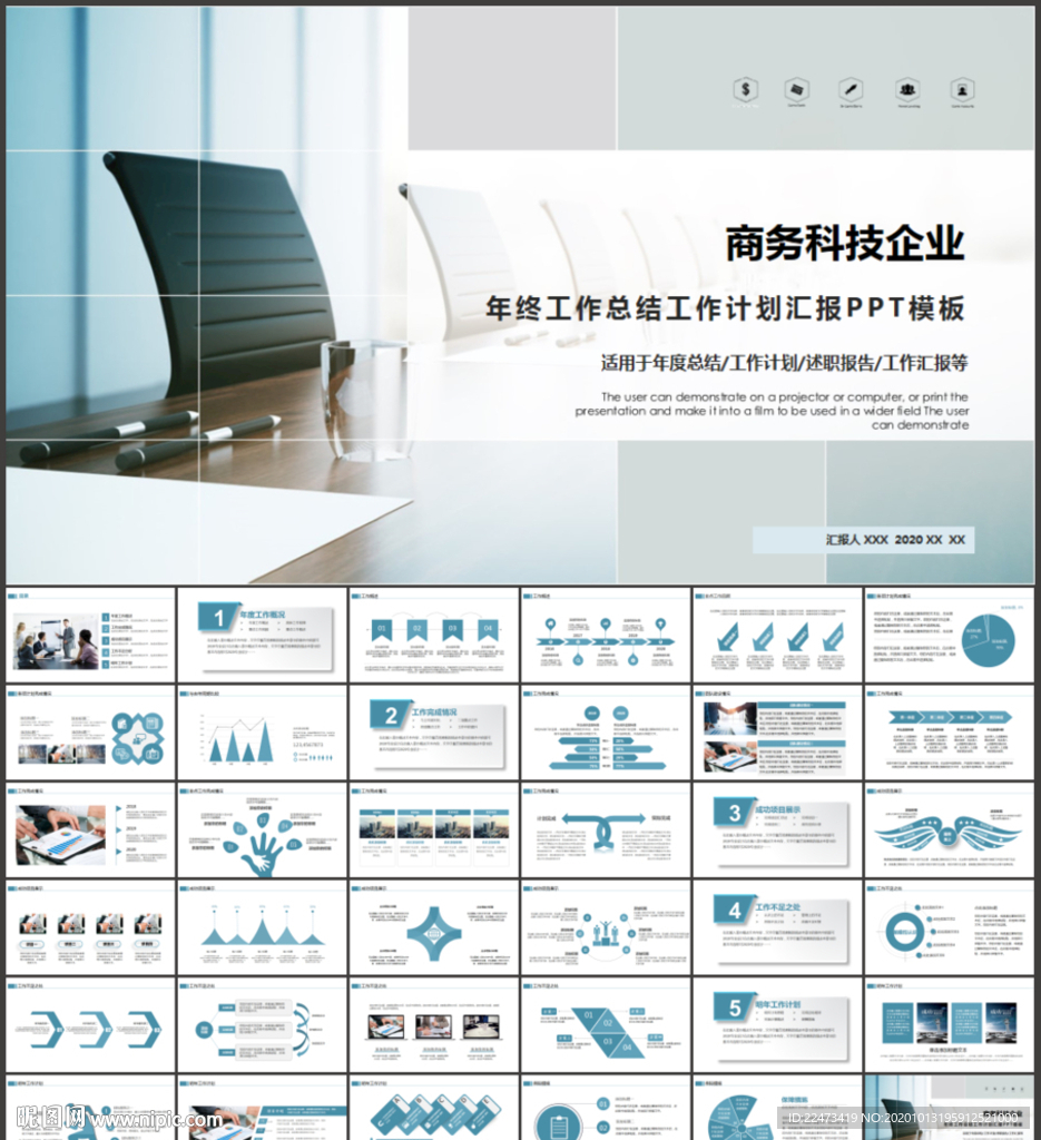 企業(yè)工作總結(jié)計(jì)劃PPT