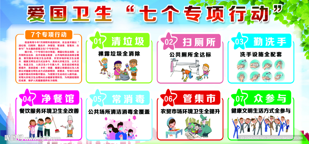 愛國衛(wèi)生七個專項行動