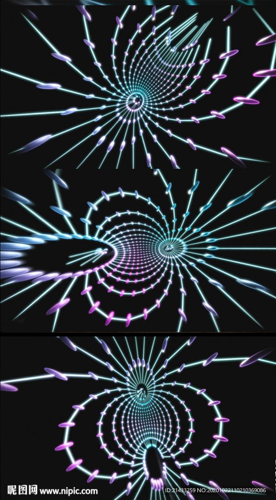 鏡像扭曲動(dòng)態(tài)背景視頻