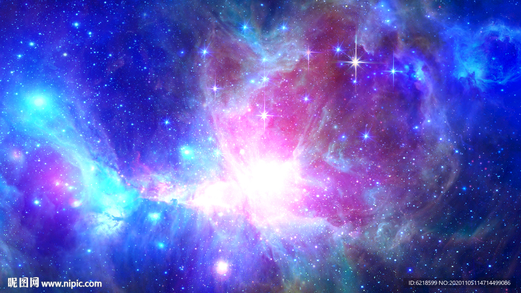 巨幅星空大圖