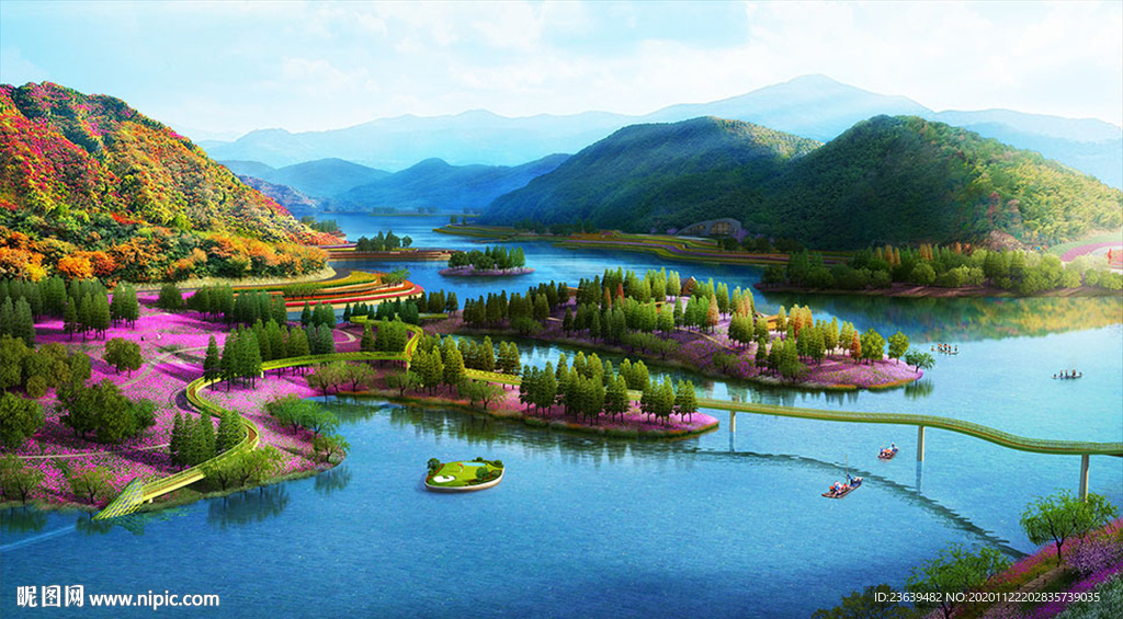 風(fēng)景區(qū)旅游開(kāi)發(fā) 效果圖