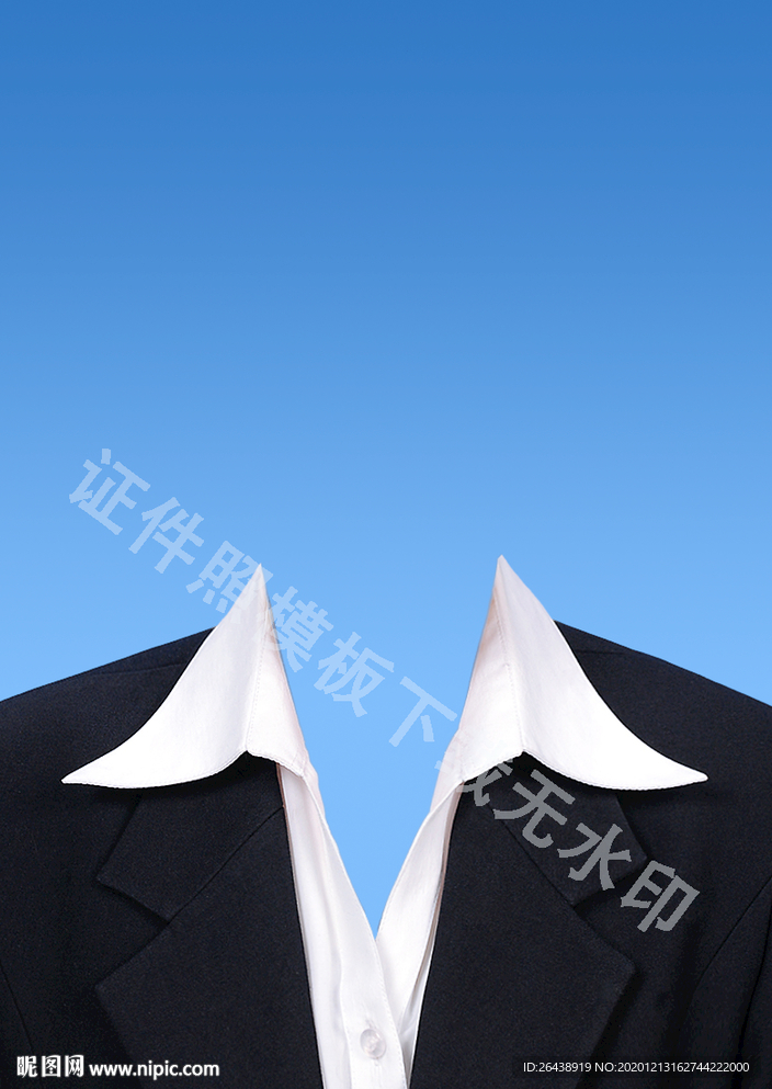 西裝證件照服裝模板女正裝