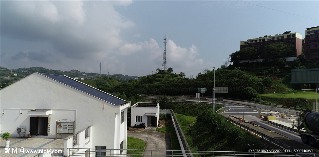 高速公路航拍視頻素材
