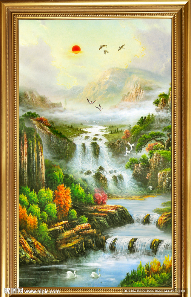玄關山水畫