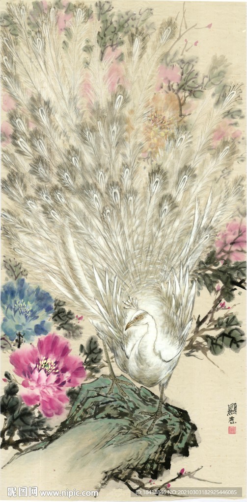 水墨鳳凰