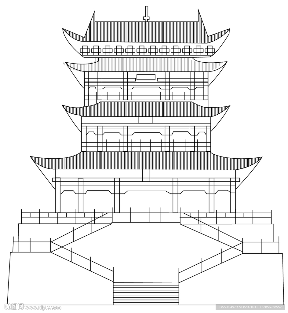 建筑線條