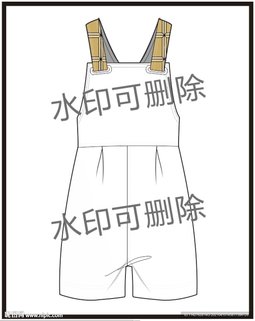 服裝設計連衣裙女裝款式襯衫T恤
