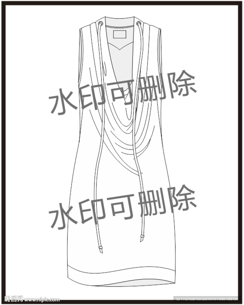 服裝設(shè)計連衣裙女裝款式襯衫T恤