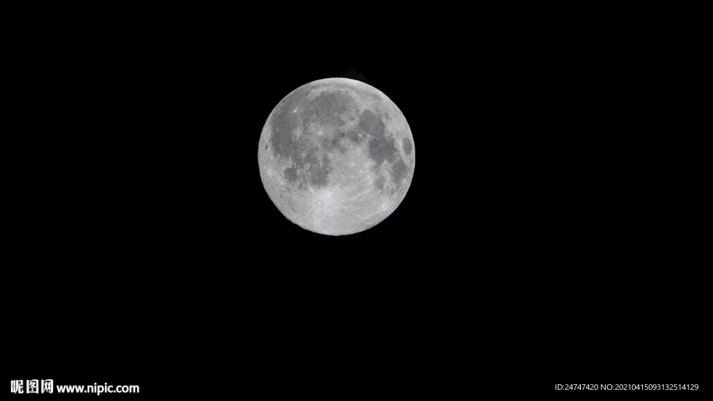 月亮延时摄影