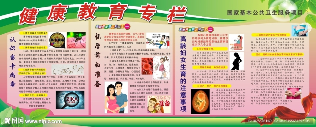 健康教育宣傳欄