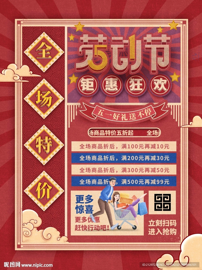 勞動節促銷